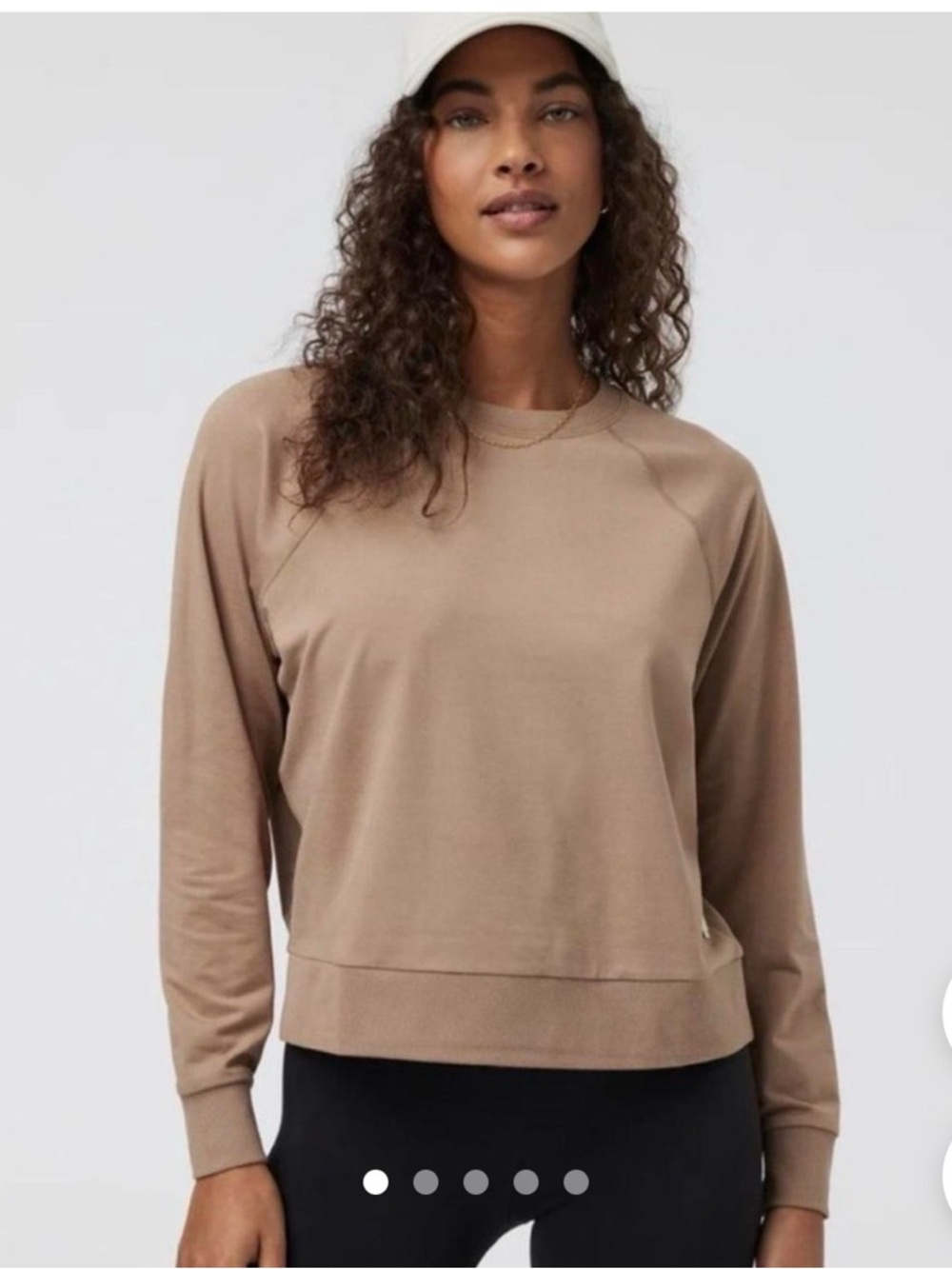 Vuori Long-Sleeve Halo Crew, size M